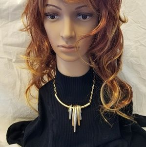 Two-tones Choker Necklace